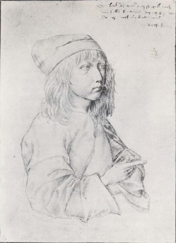 Albrecht Durer Self-portrait as a Boy oil painting picture